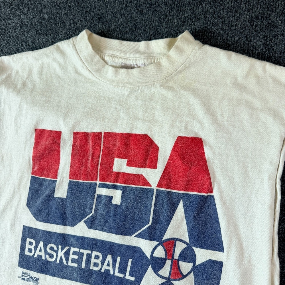 Vintage 1991 Oneita‎ Power-T USA Basketball National Team Tank Top Mens L 42-44